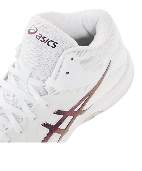 アシックス（ASICS）バスケ シューズ バッシュ 白 レディ ゲル