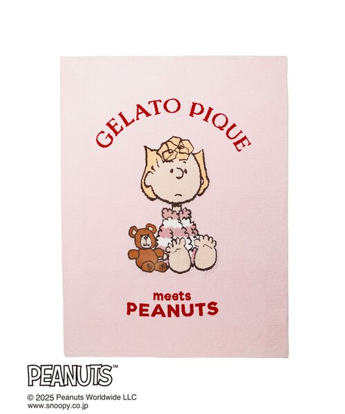 PEANUTS】オリジナルアート ジャガードマルチカバー｜ジェラートピケの
