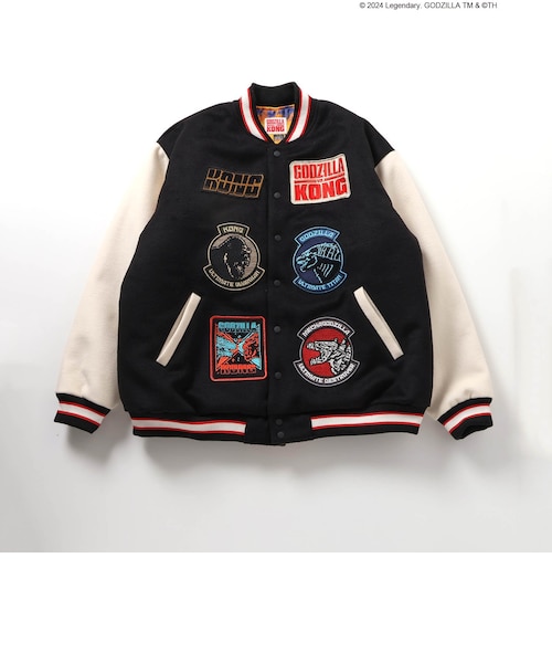 ゴジラVSコング】 リバーシブルスタジャン（大人）｜エフオー