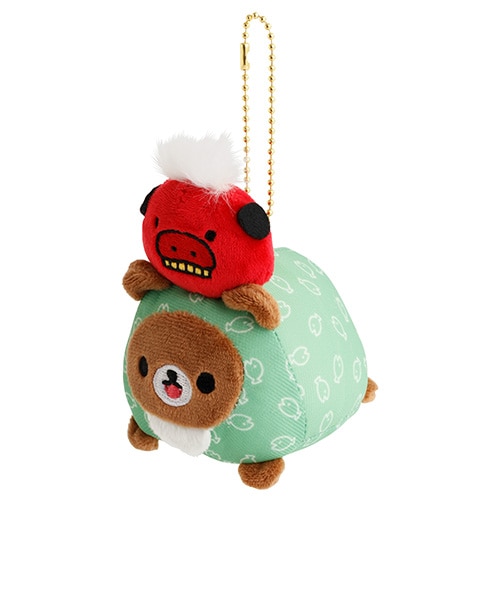 サンエックス リラックマ ぶらさげぬいぐるみ ししまい・チャイロイ