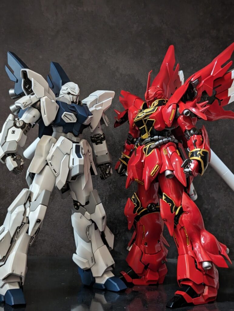 MG シナンジュ・スタイン Ver.Ka 全塗装 | ガンプラの時間です。