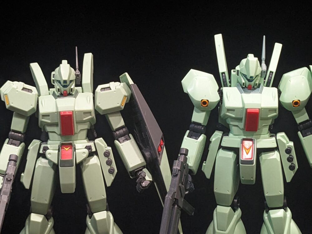 MG ジェガン 比較 | ガンプラの時間です。