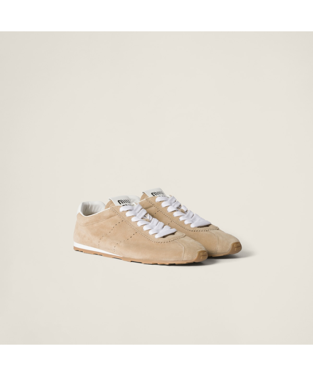 MIU MIU/ミュウミュウ通販 | プリューム スエード スニーカー【送料