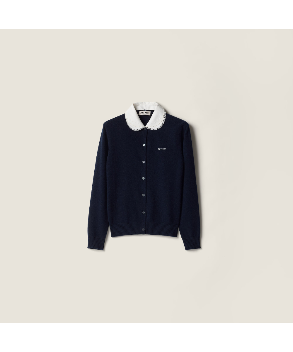 MIU MIU/ミュウミュウ通販 | ケーブル編み カシミヤxシルク