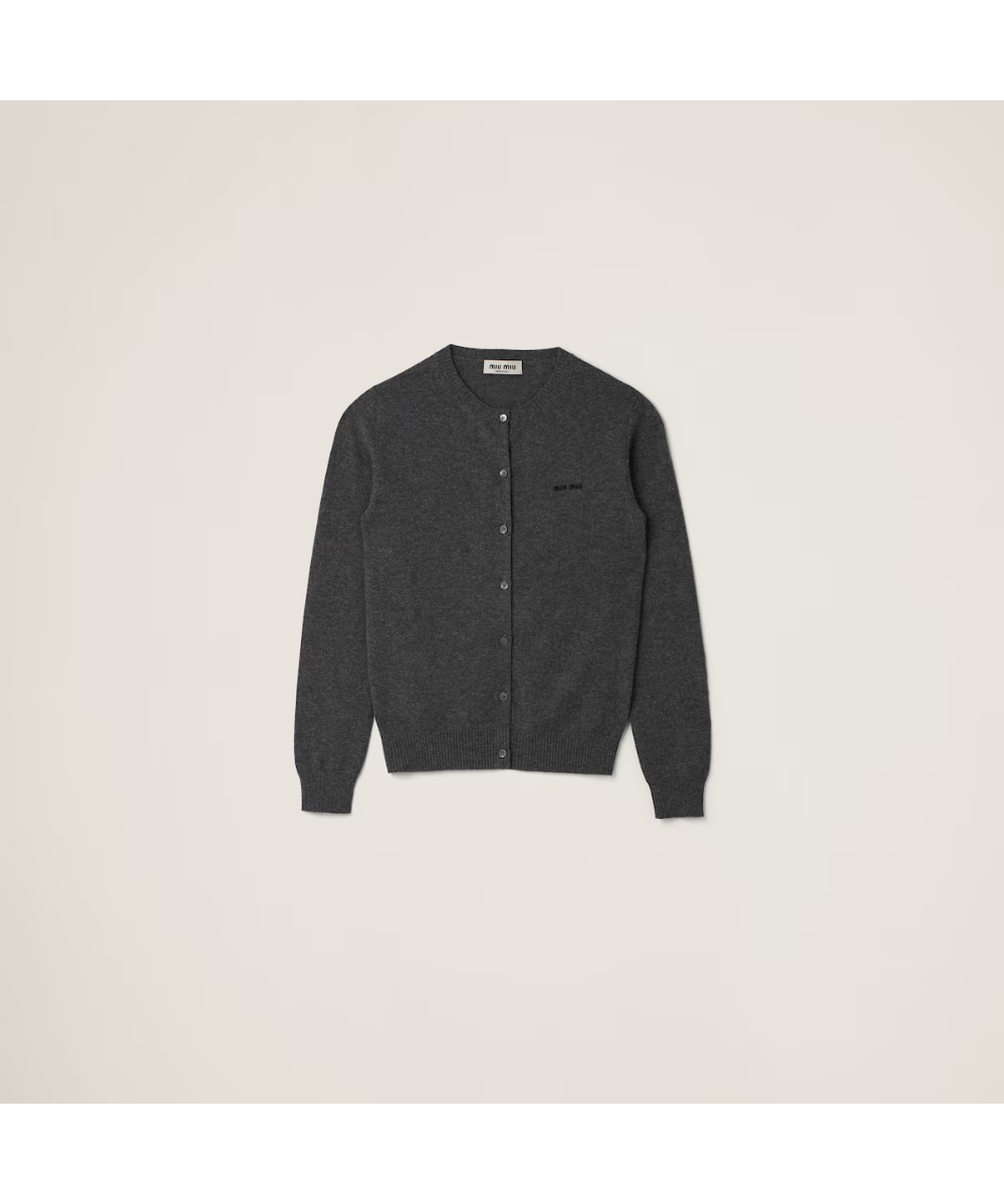 MIU MIU/ミュウミュウ通販 | ケーブル編み カシミヤxシルク