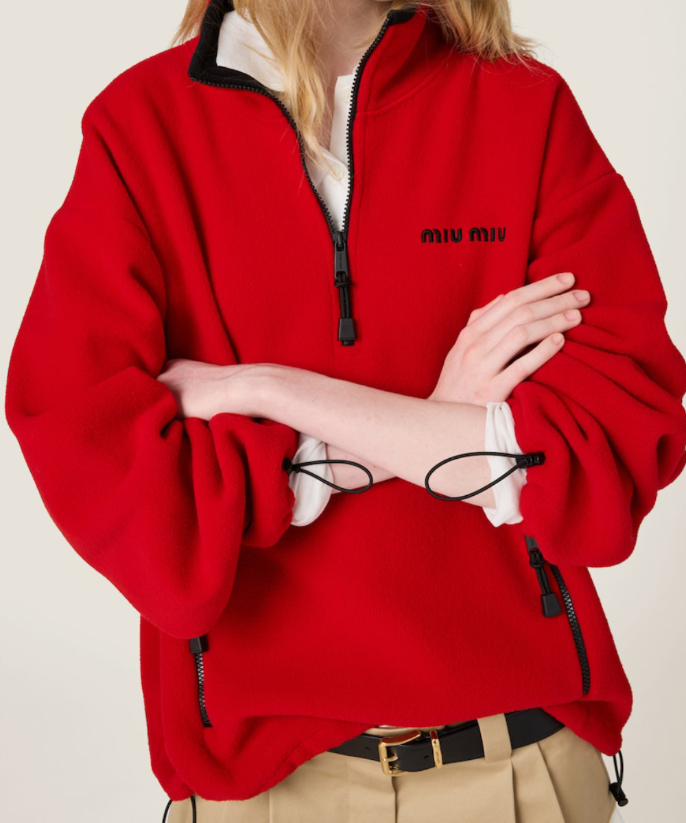 MIU MIU/ミュウミュウ通販 | フリース スウェットシャツ【送料無料