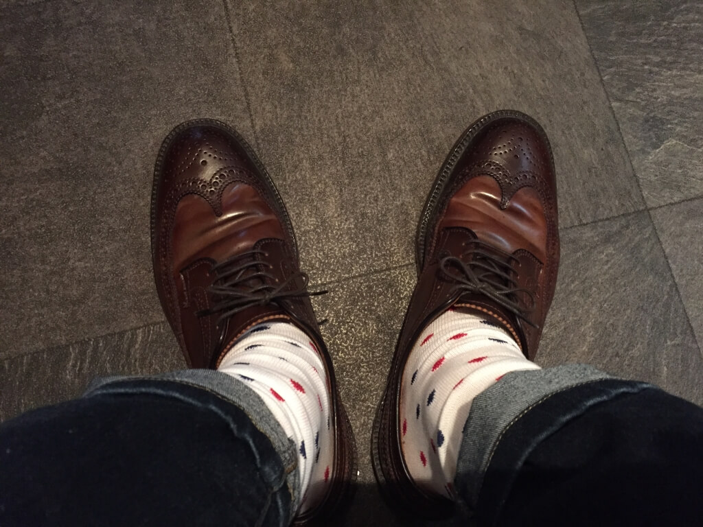 オールデンのシガーコードバンロングウィングLWB｜オールデン