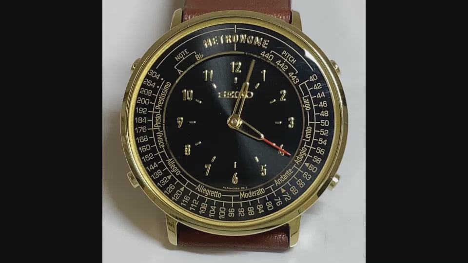 メトロノームウオッチ Standard Line（ダークブラウン） – みらい奏楽舎