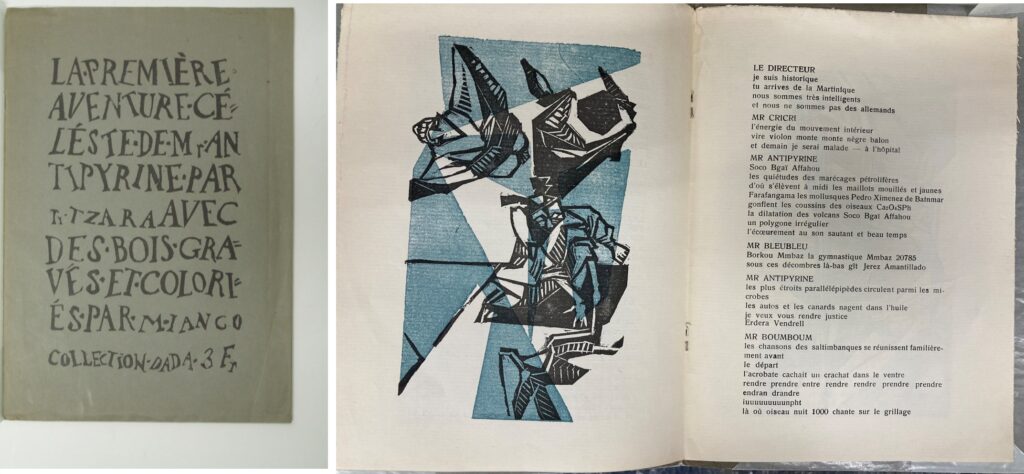 洋古書】トリスタン・ツァラ《アンチピリン氏の第一回天上冒険》初版