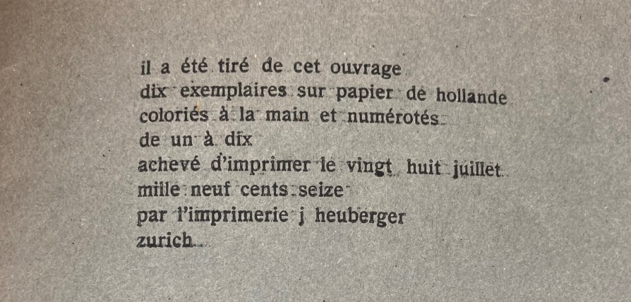 洋古書】トリスタン・ツァラ《アンチピリン氏の第一回天上冒険》初版