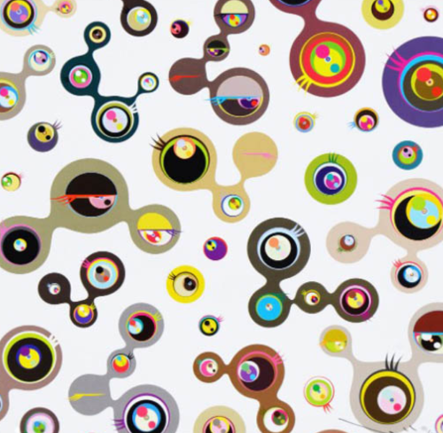 村上隆作品【めめめのくらげ白4】の買取・査定はミライカ美術にお任せ