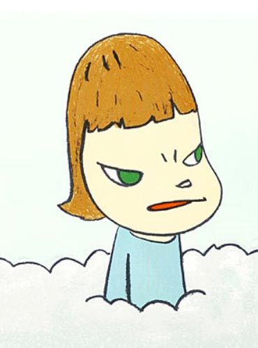 奈良美智作品【in the Cloud】の買取・査定はミライカ美術にお任せください