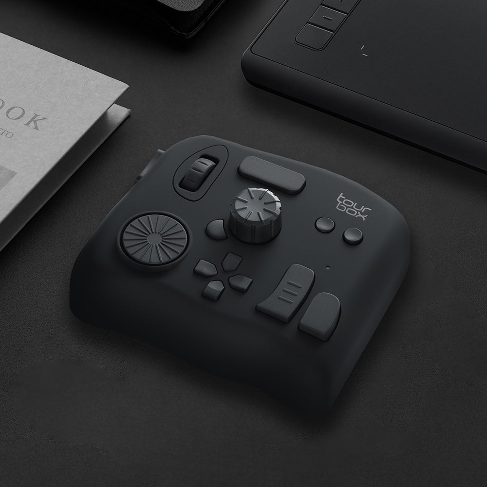 TourBox Neo 左手 デバイス キーボード adobe Windows Mac USB-C