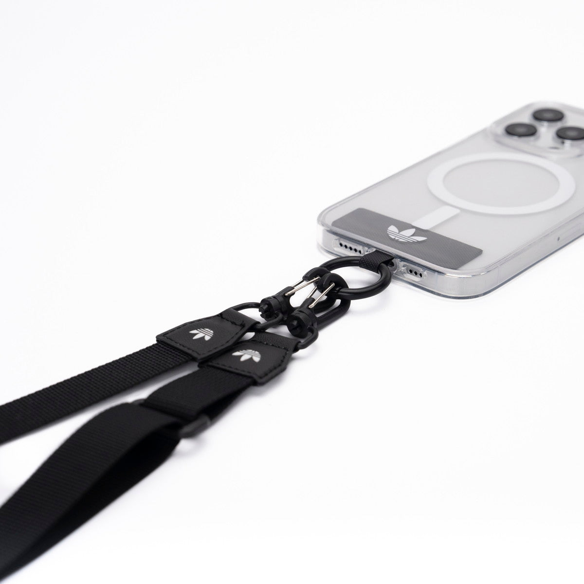 ネックストラップ Necklace Wide ブラック/ホワイト – MiraiSell
