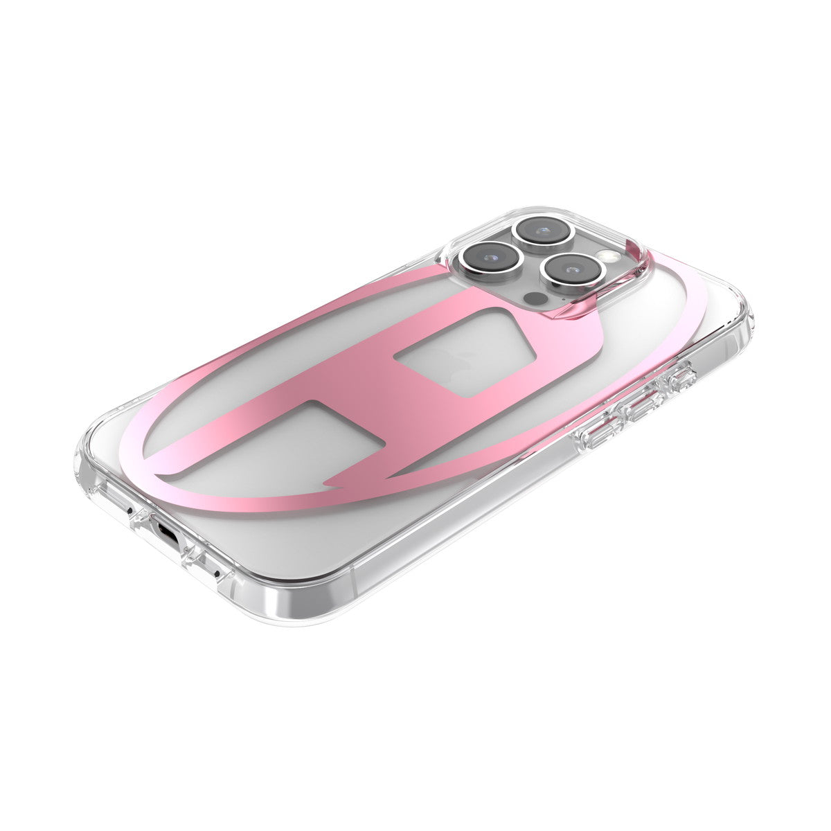 iPhone 16 Proケース Oval D Mirror Clear クリア/ピンク – MiraiSell