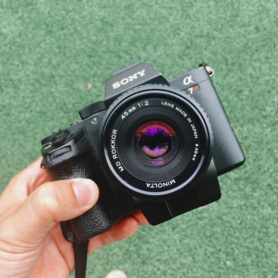 Minolta MD rokkor 45mm f2. The most underrated and lightweight