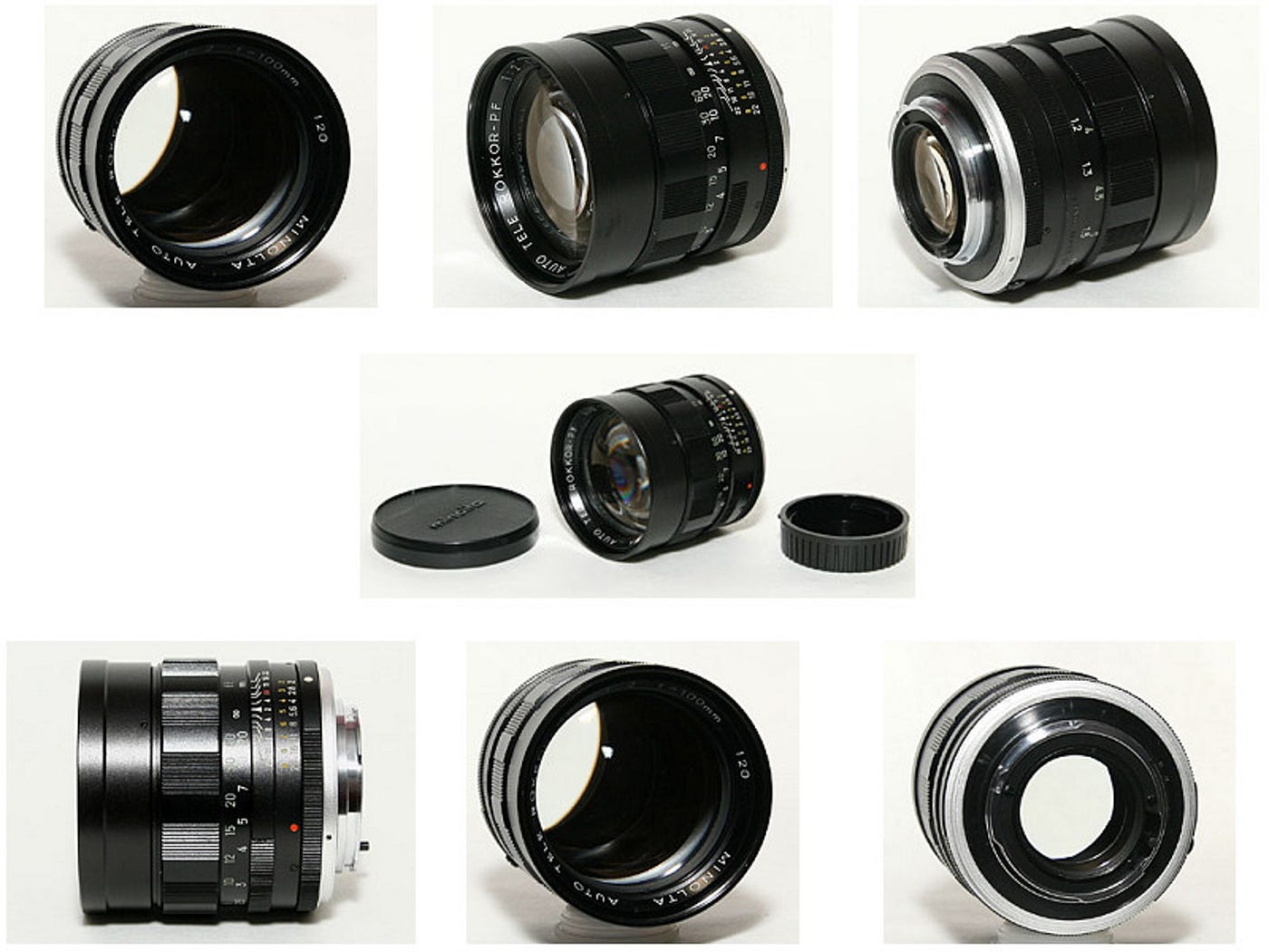 Minolta Auto Tele Rokkor-PF 100mm F2 / Portrait Vintage Lenses