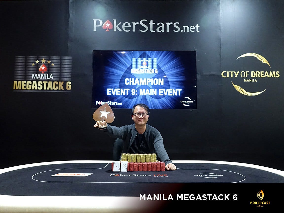 Manila Megastack 6 Results | by PokerCast Asia | PokerCast Asia
