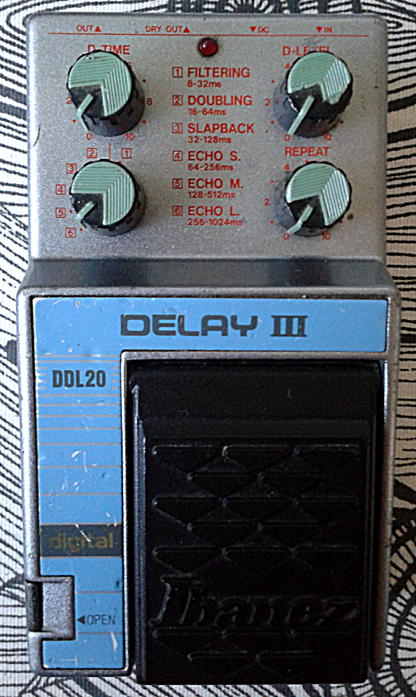 Ibanez DDL20 Delay III – killall -9 humans