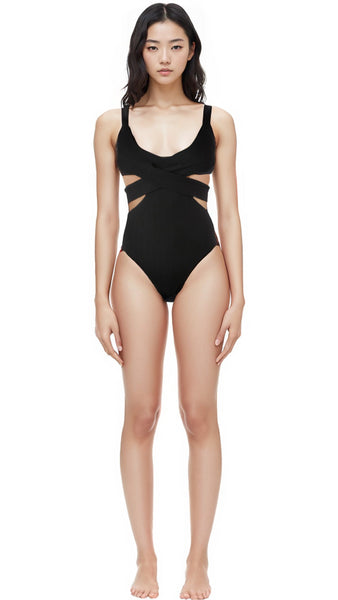 Cross Swimsuit バックリボン ワンピース水着 | MIZUASOBI 公式
