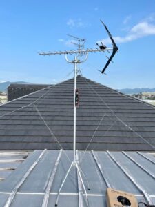 2023年10月2日 奈良県磯城郡田原本町二木W様邸 UHFアンテナ交換工事