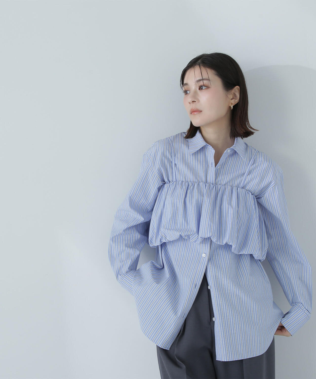 Oggi掲載】バルーンビスチェセットシャツ | NATURAL BEAUTY BASIC