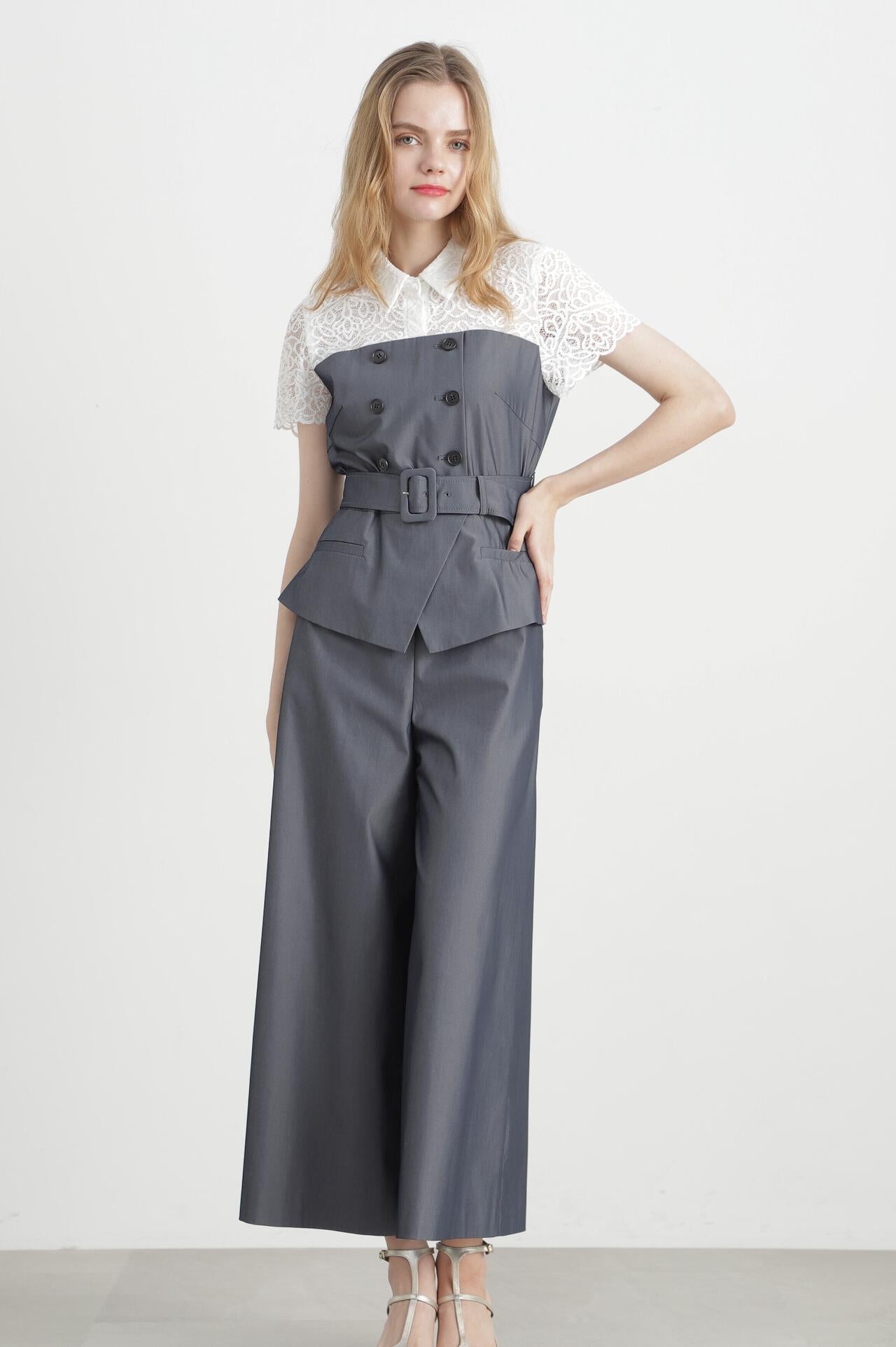 レースコンビジャンプスーツ | PINKY&DIANNE（ピンキー&ダイアン