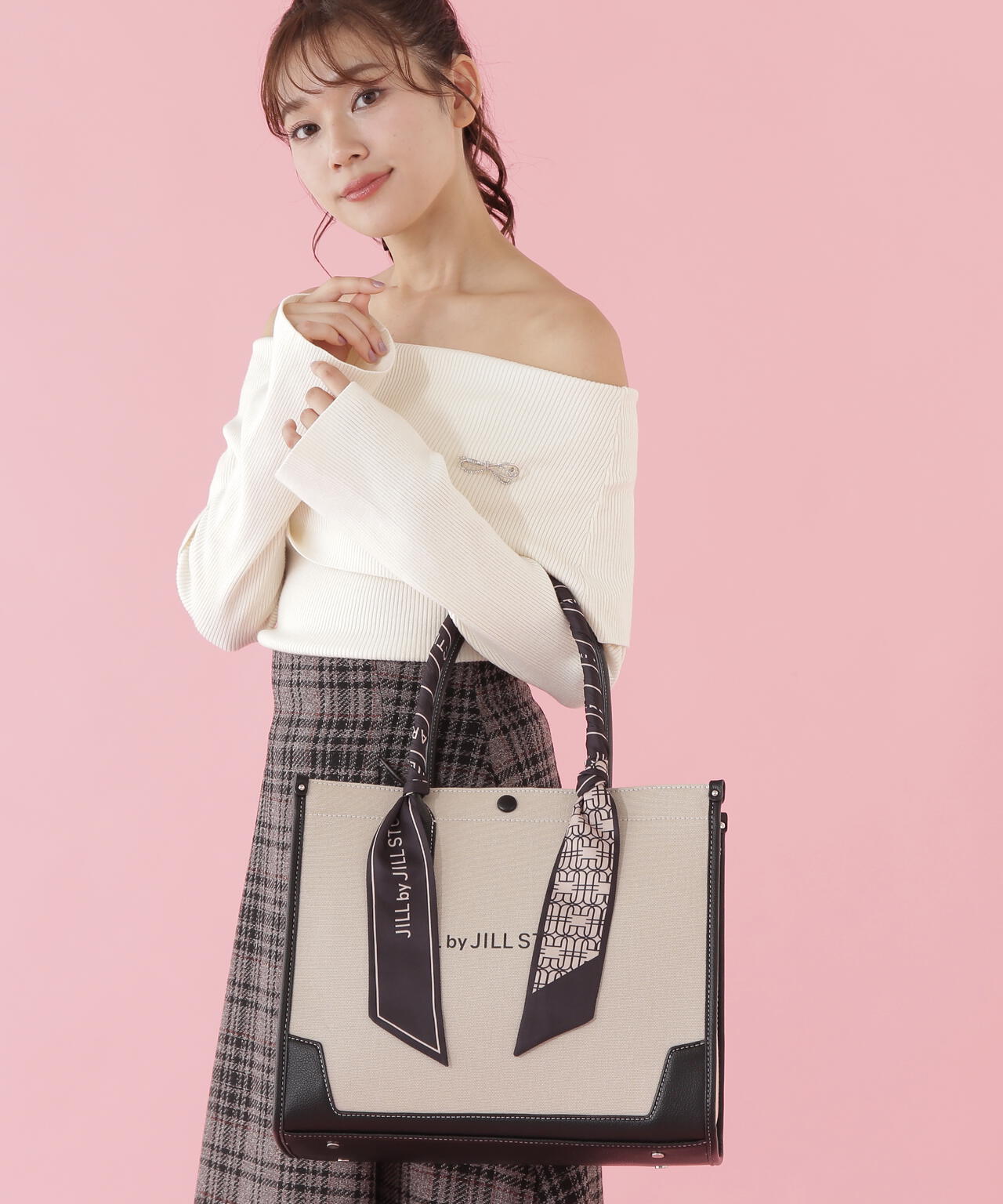 Link J スカーフトートバッグ | JILL by JILL STUART（ジル バイ ジル