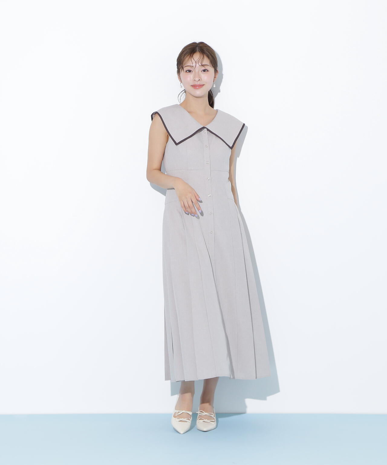 ビッグカラーワンピース | JILL by JILL STUART（ジル バイ ジル