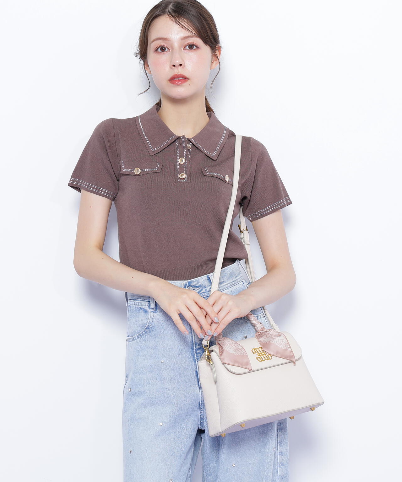 Link J スカーフフラップバッグ | JILL by JILL STUART（ジル バイ