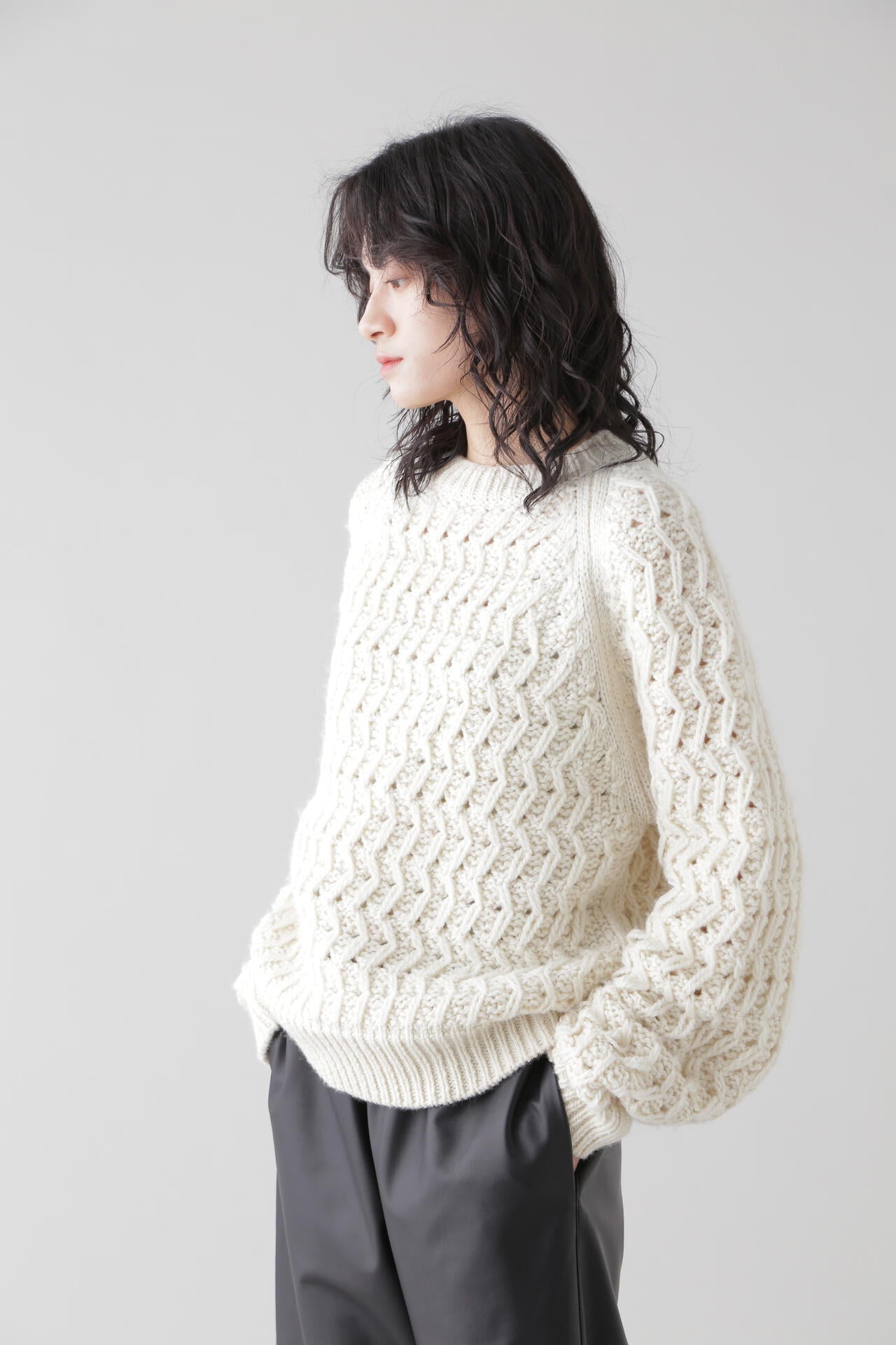 YLEVE / ANDEAN HIGHLAND WOOL KN P/O | YLÈVE（イレーヴ） ｜【公式