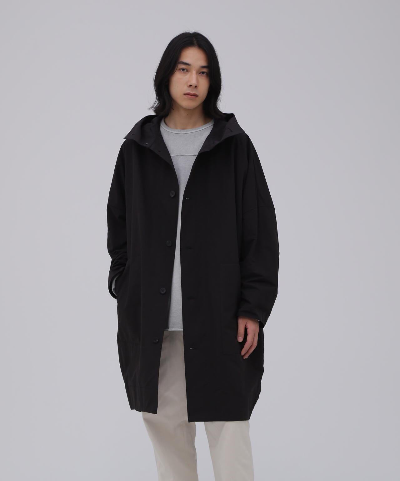 THE LIBRARY / [UNISEX] N/P WEATHER COAT | THE LIBRARY（ザ ライブ