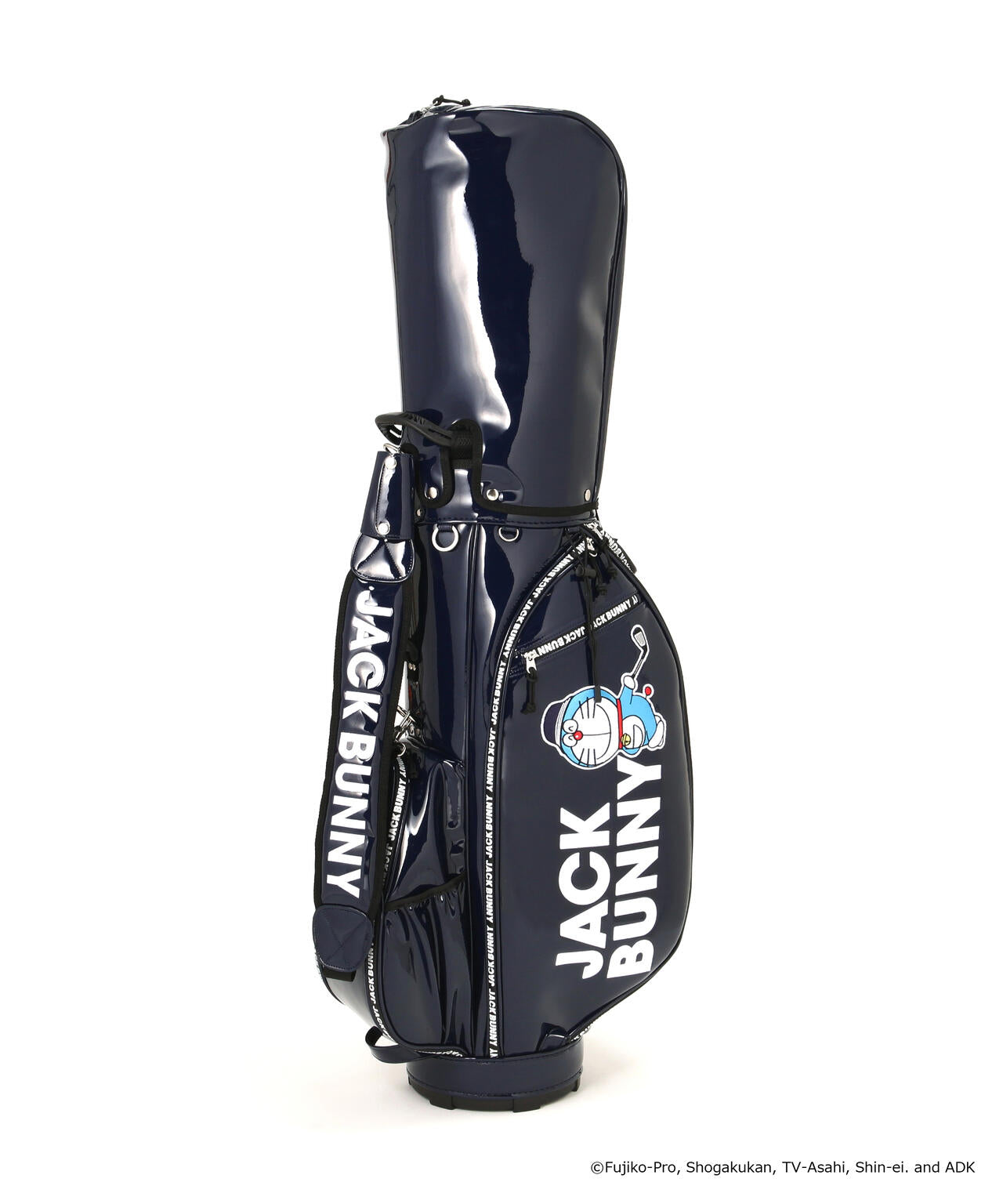 ドラえもん】自立型エナメルキャディバッグ (46インチ対応) (UNISEX