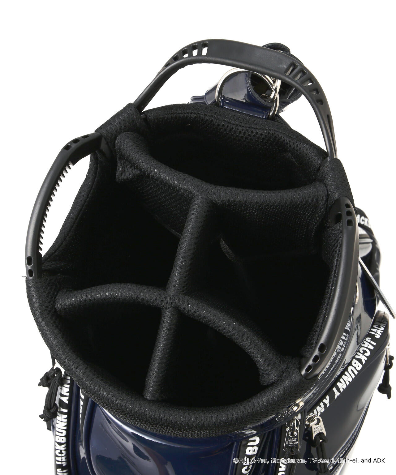 JACK BUNNY ドラえもんシリーズ202年 ブラックキャディバッグ Jack