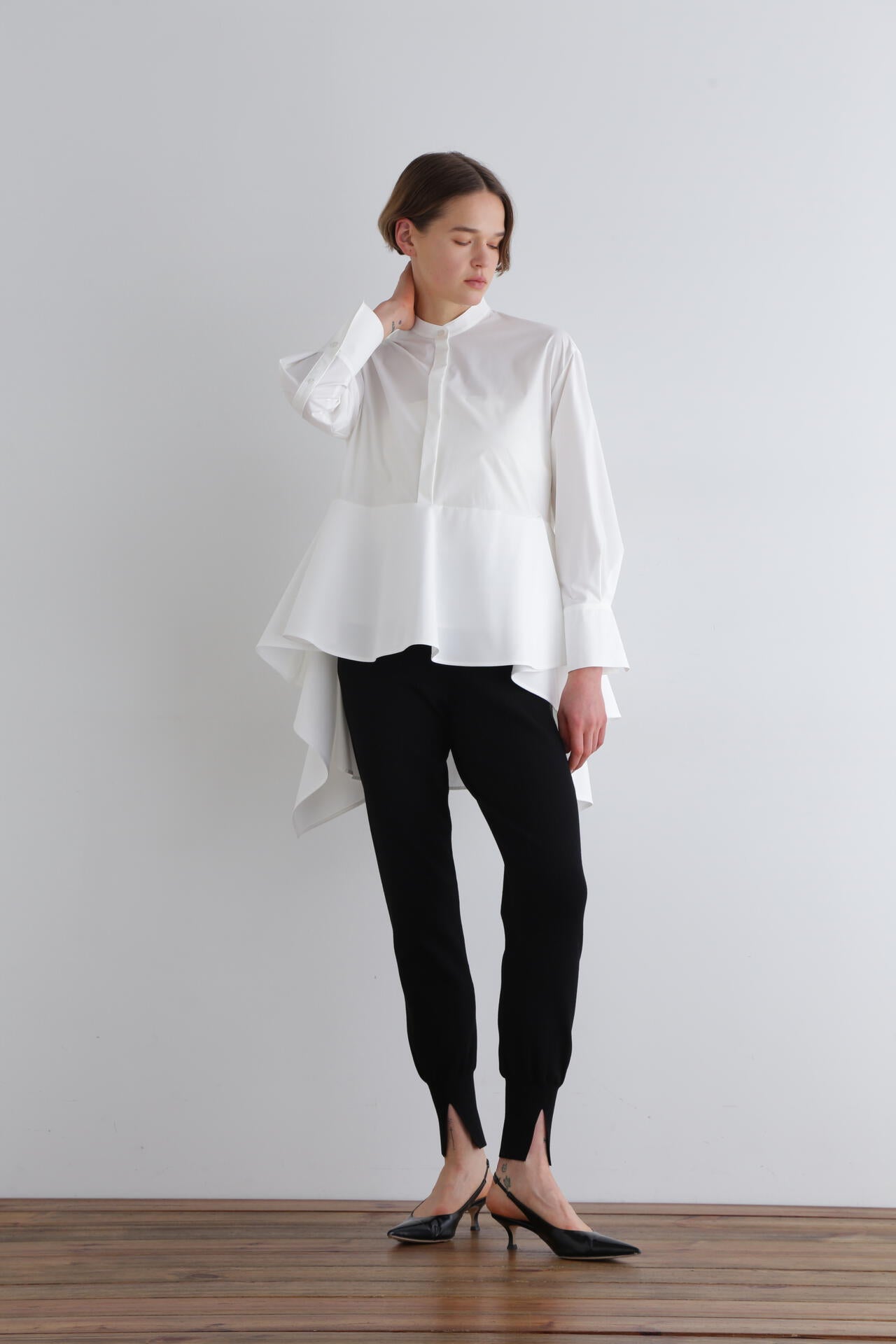 SOLOTEXブロードペプラムシャツ | LE PHIL（ル フィル） ｜【公式