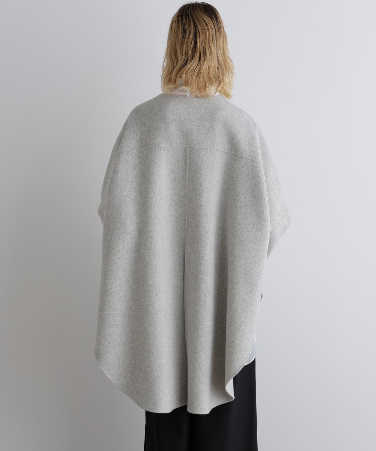 ソフトウールリバーポンチョコート | LE PHIL（ル フィル） ｜【公式