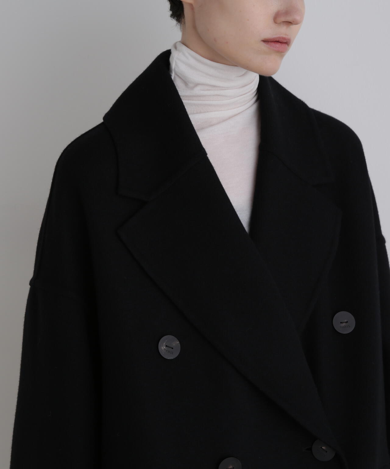 ソフトウールリバーオーバーPコート | LE PHIL（ル フィル） ｜【公式