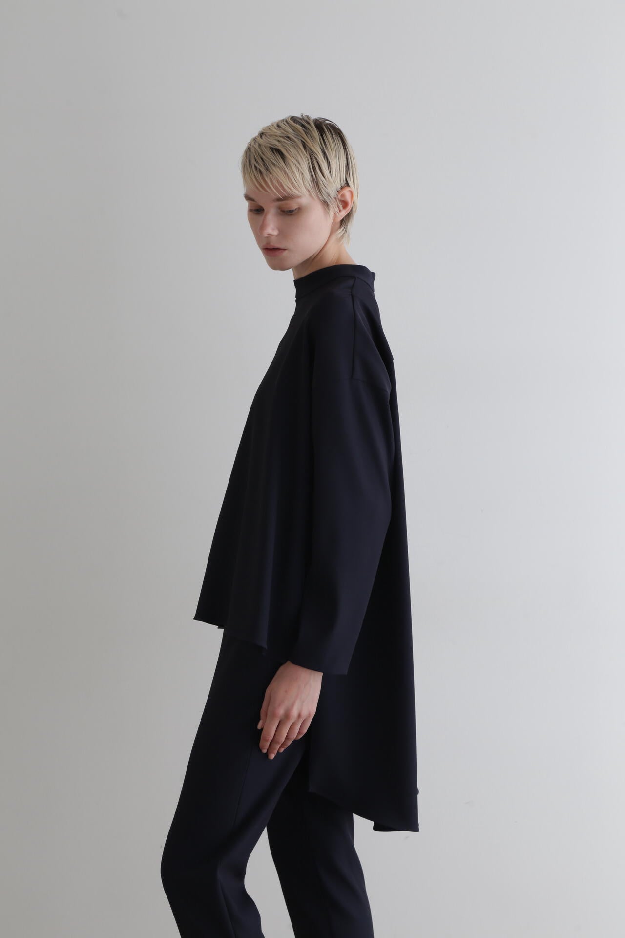 2WAYツイルロングスリーブブラウス | LE PHIL（ル フィル） ｜【公式