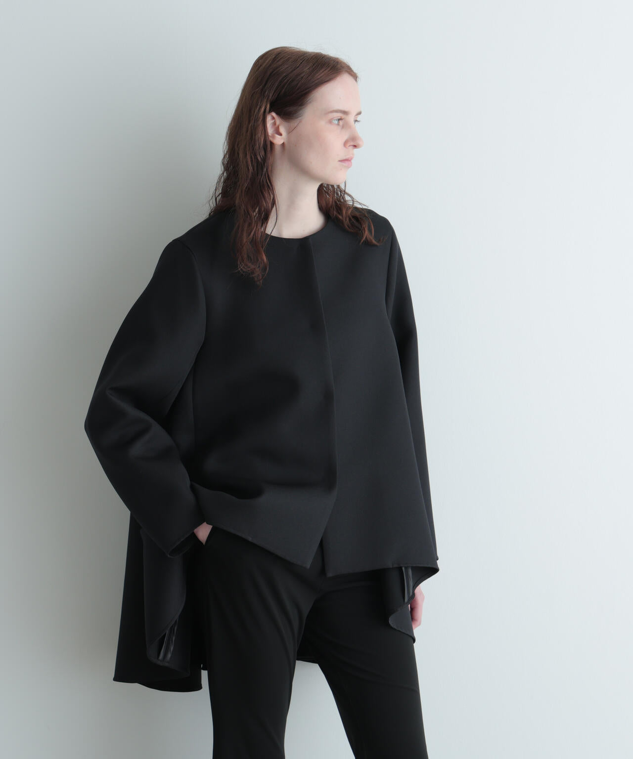 エアートリプルクロスバックフレアジャケット | LE PHIL（ル フィル