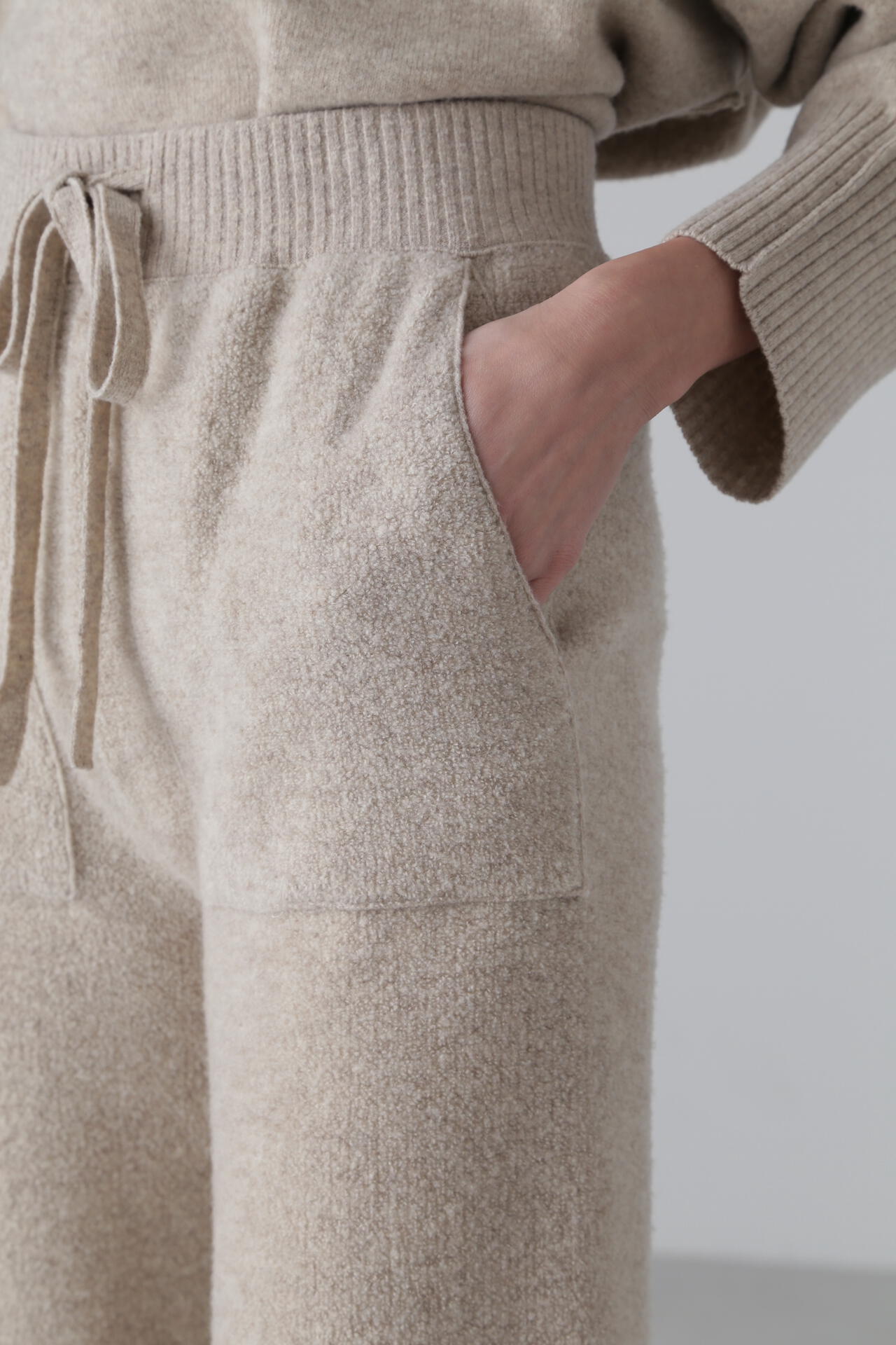 Super160 パイルニットワイドパンツ | ADORE（アドーア） ｜【公式