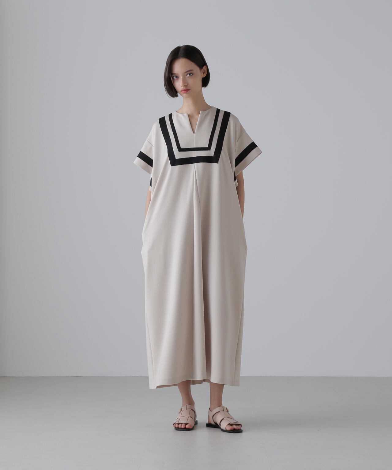 マットストレッチダンボールワンピース | ADORE（アドーア） ｜【公式