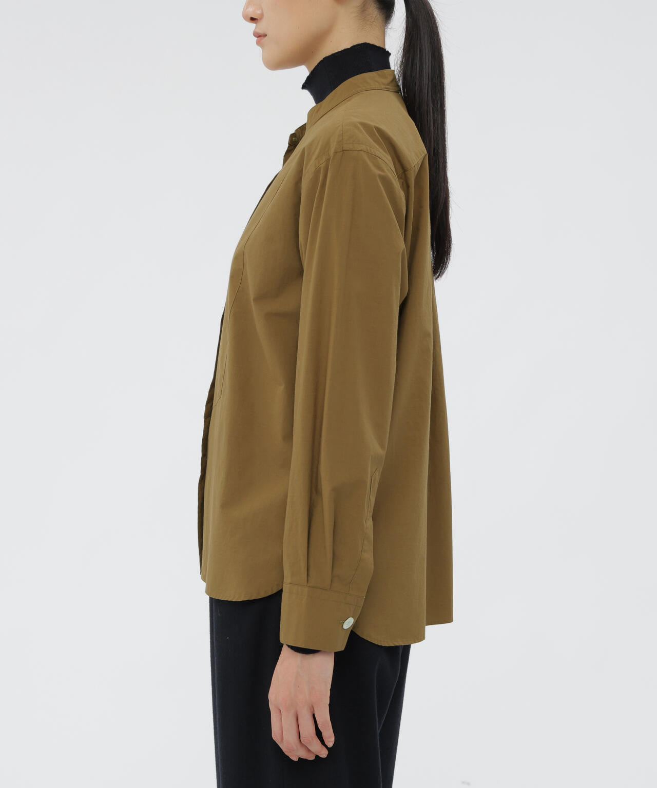 COTTON WOOL POPLIN SHIRT | MARGARET HOWELL（マーガレット・ハウエル