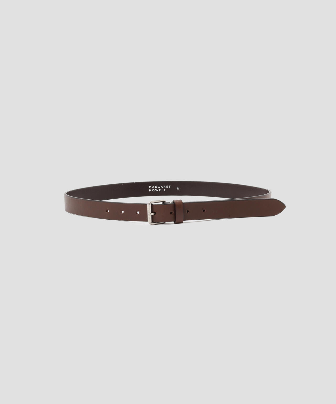 OILED LEATHER NARROW BELT | MARGARET HOWELL（マーガレット
