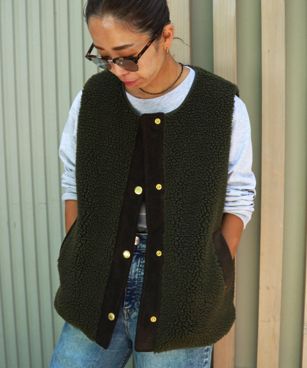 Barbour ボア ライナー インナーベスト 90年代 英国製 Barbour