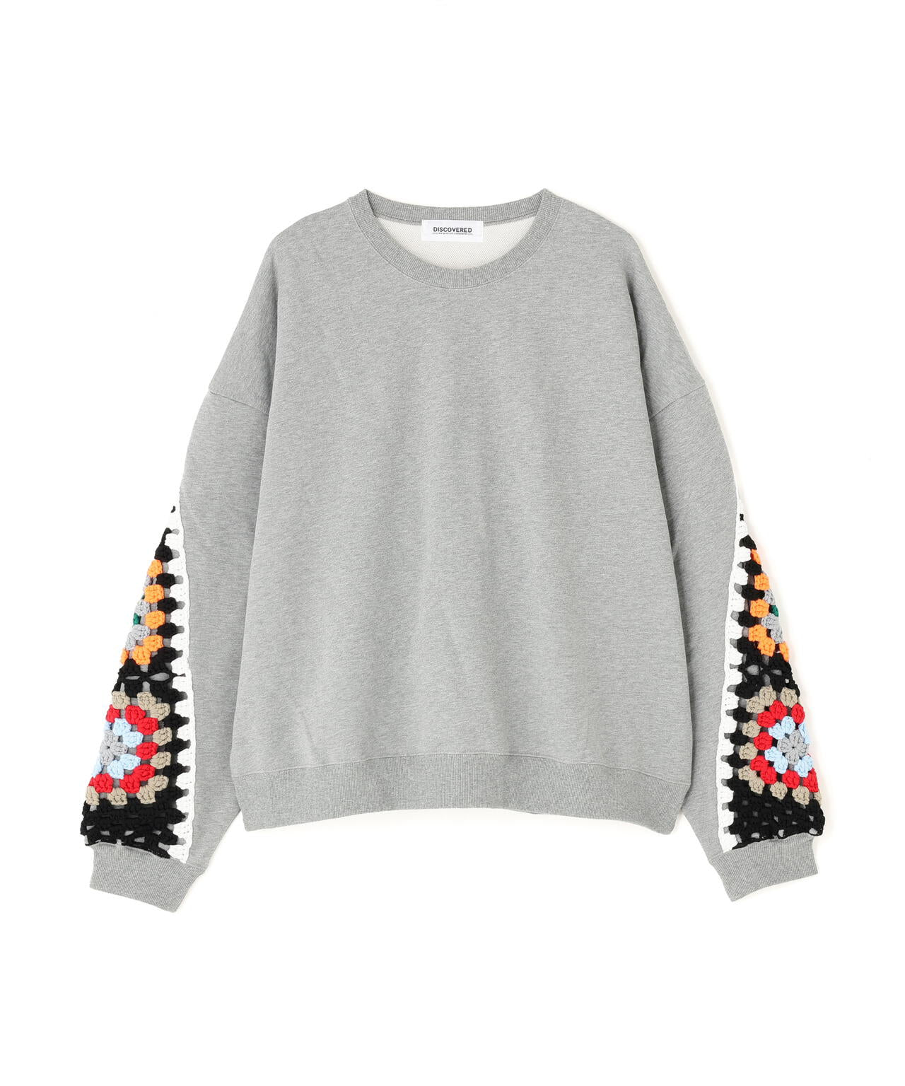 DISCOVERED(ディスカバード) 別注 CROCHET SLEEVE SWEAT | B'2nd（ビー