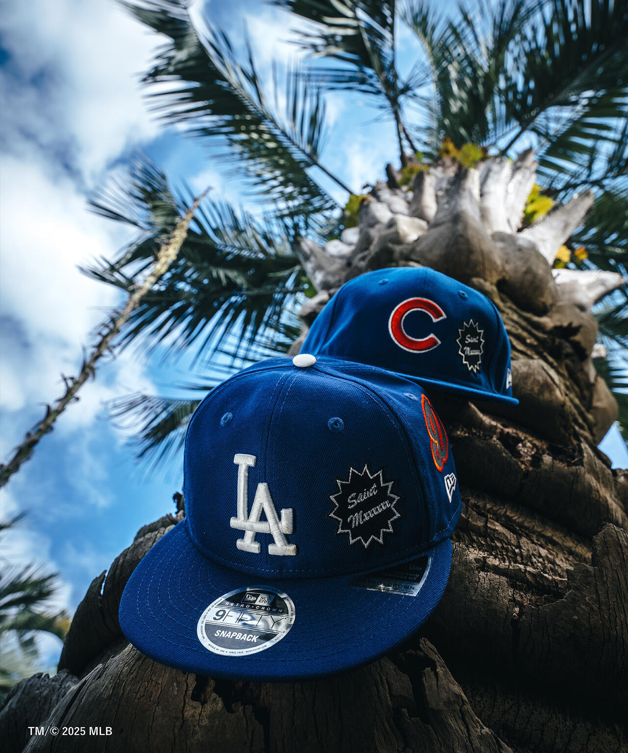 SAINT MICHAEL/セントマイケル/NE_CAP DODGERS BLUE | ROYAL FLASH