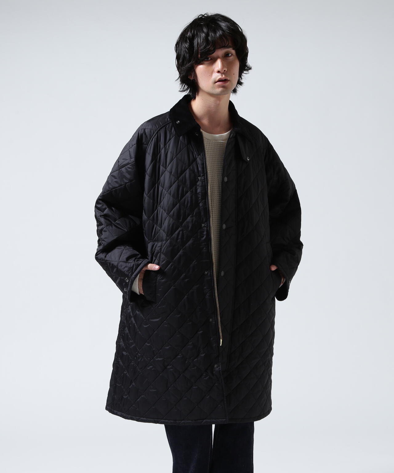Barbour/バブアー EXMOOR QUILTING MID-LENGTH COAT エクスモア
