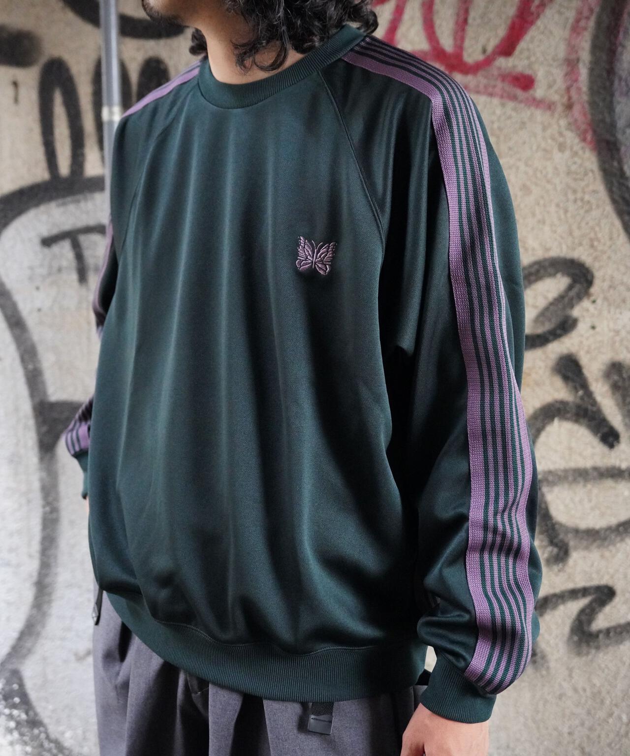 Needles/ニードルズ Track Crew Neck Shirt - Poly Smooth | BEAVER