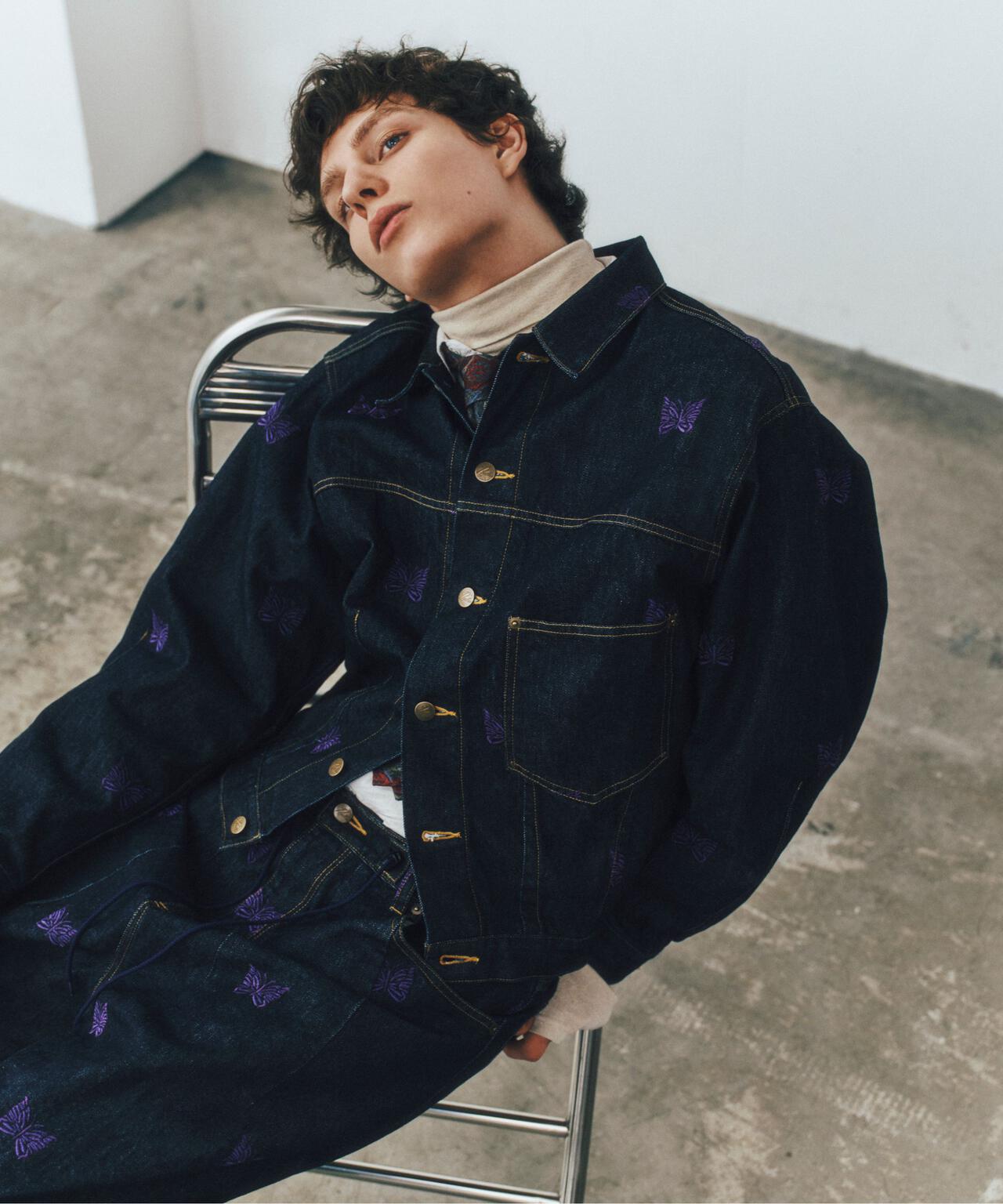 Needles/ニードルズ 別注Darts Bottom Jean Jacket - 12oz Denim