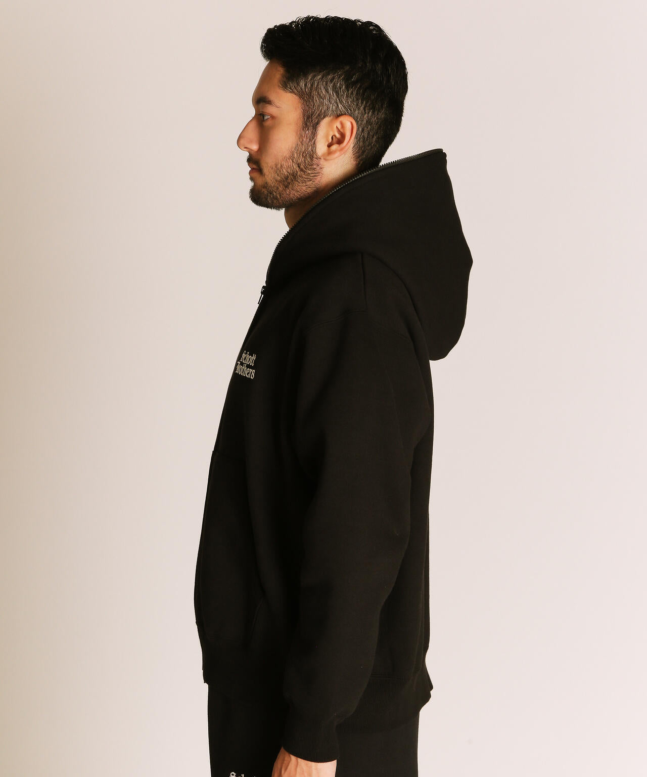 B.S. ZIP HOODED SWEAT/ブラックシープ フルジップ スウェット